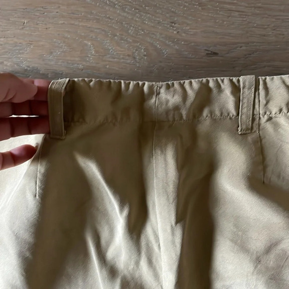 Lauren Ralph Lauren 100% Silk Modern Minimalist Cargo Pants Size 8 - Picture 9 of 10